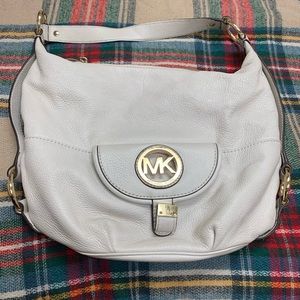 Michael Kors pebbled leather hobo